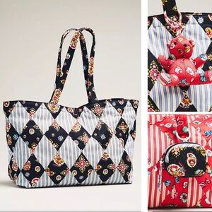 Vera Bradley x Anthropologie Hathaway Tote Bundle, NWT
